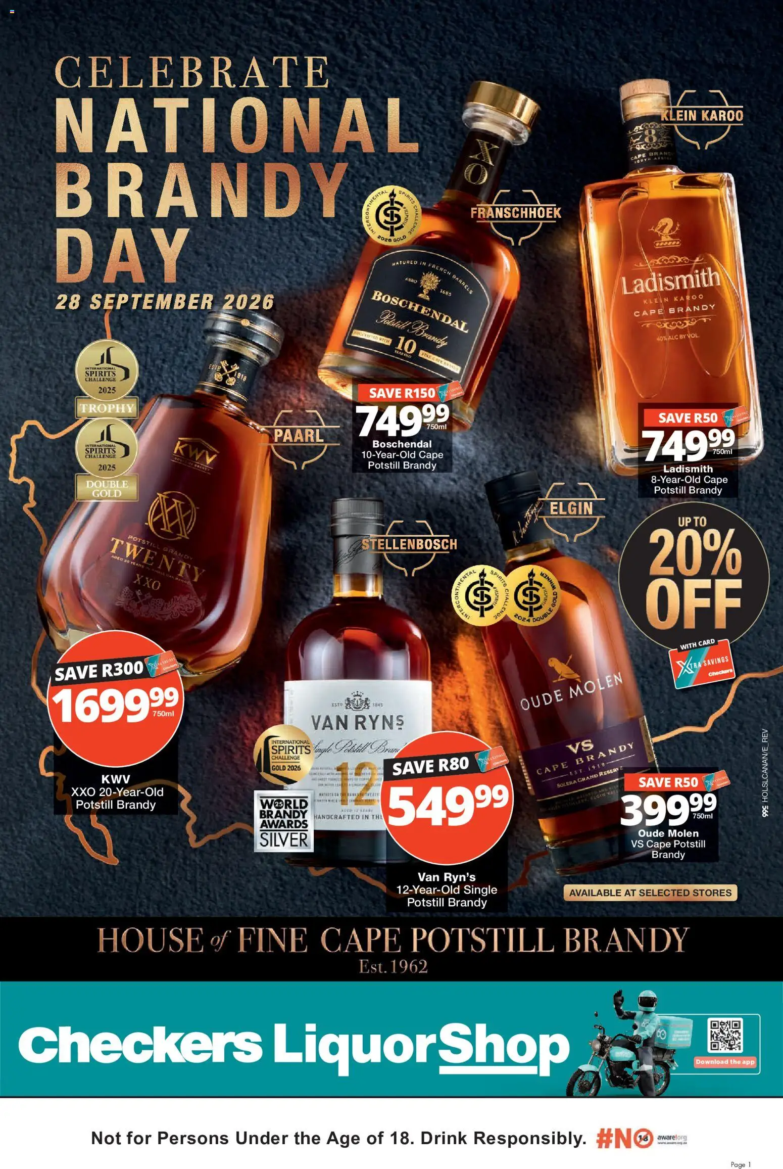 Preview of Checkers flyer valid from 23/09/2026 - Brandy