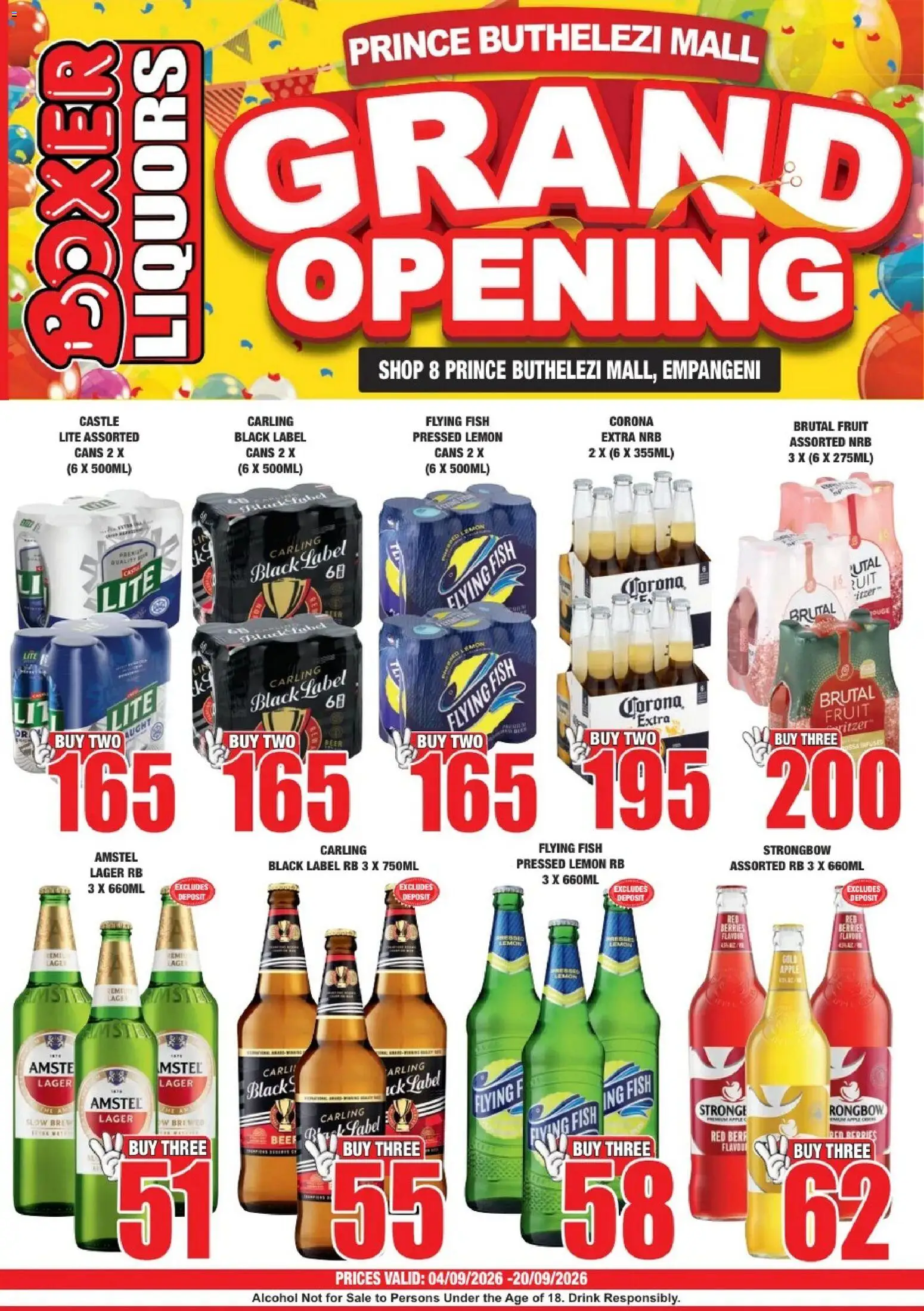Preview of Boxer flyer valid from 04/09/2026