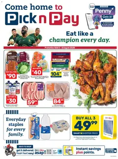Preview of Pick n Pay flyer valid from 03/08/2026