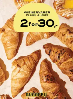 Forhåndsvis Bunnpris Helgehandel? Sjekk ut disse tilbudene! fra butikk Bunnpris gyldig fra 29/04/2026