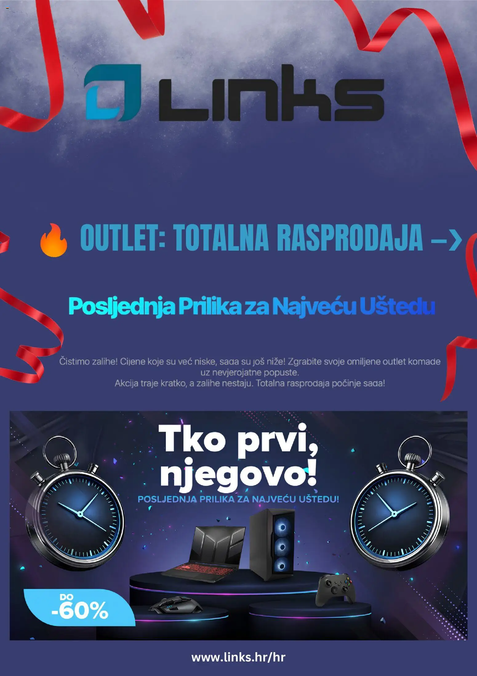Pregled letka Links Katalog trgovine Links vrijedi od 24.09.2026