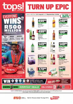 Preview of Tops at Spar flyer valid from 24/08/2026