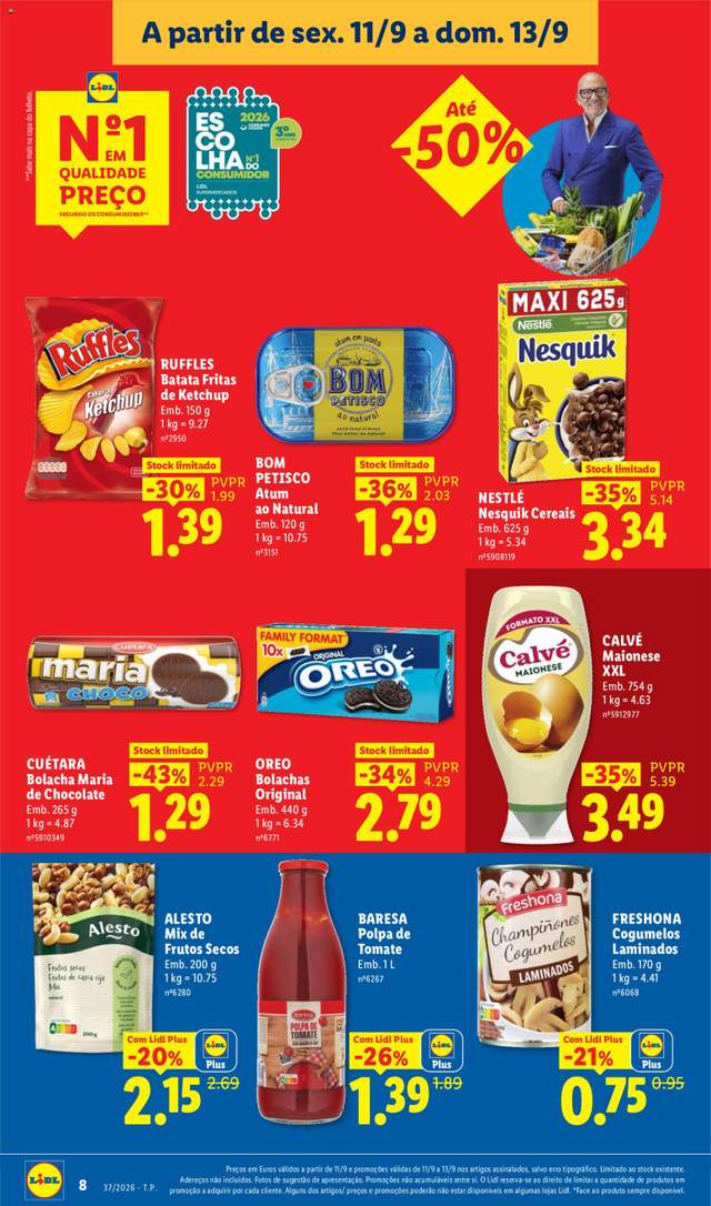 Novo folheto Lidl a partir de 07/09