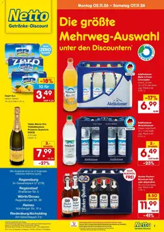 Vorschau von dem Prospekt des Geschäftes Netto Marken-Discount, gültig ab dem 02.11.2026