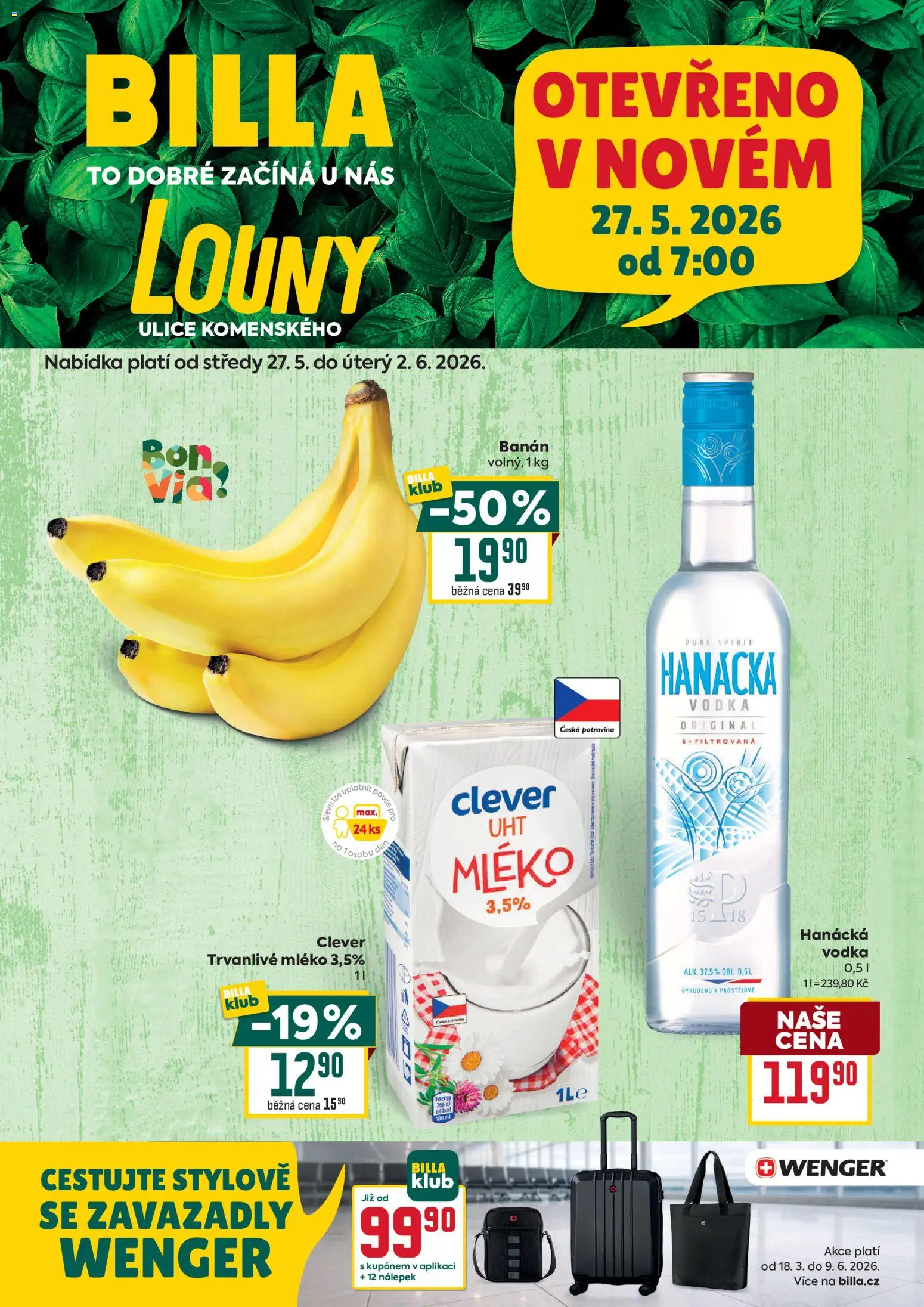 Náhled nabídky: Billa Billa leták - Louny platný od 27.05.2026