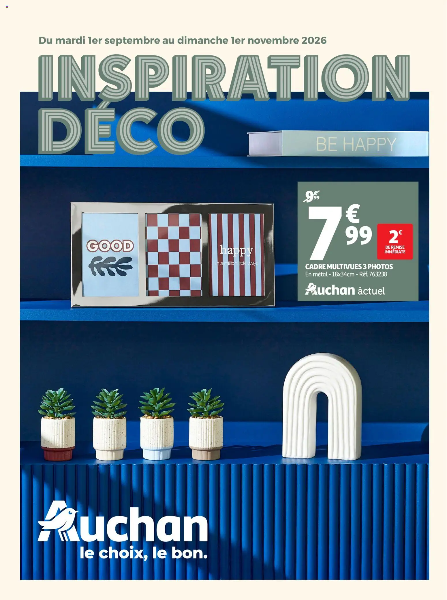 Voorbeeld van Auchan Inspiration déco van winkel Auchan geldig vanaf 01/09/2026
