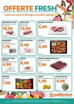 Anteprima dell'opuscolo Sogegross volantino Offerte Fresh dal negozio Sogegross valido da 28/07/2026