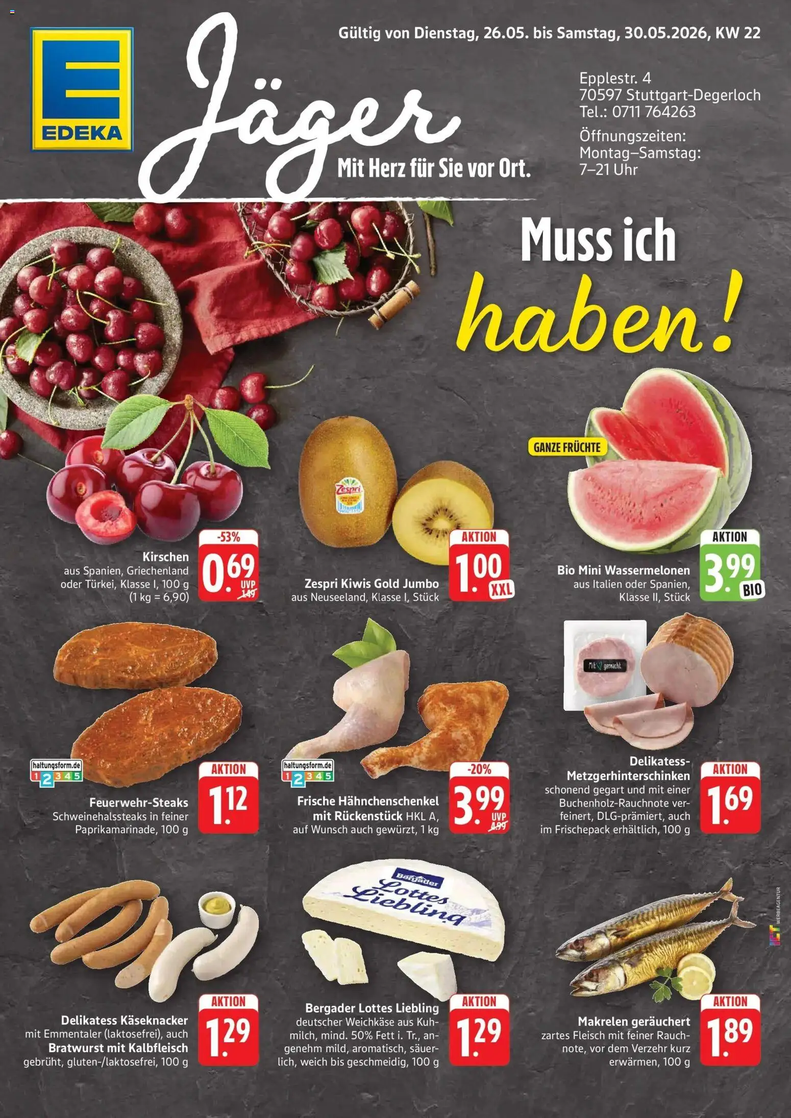 Vorschau von dem Prospekt des Geschäftes Edeka, gültig ab dem 26.05.2026