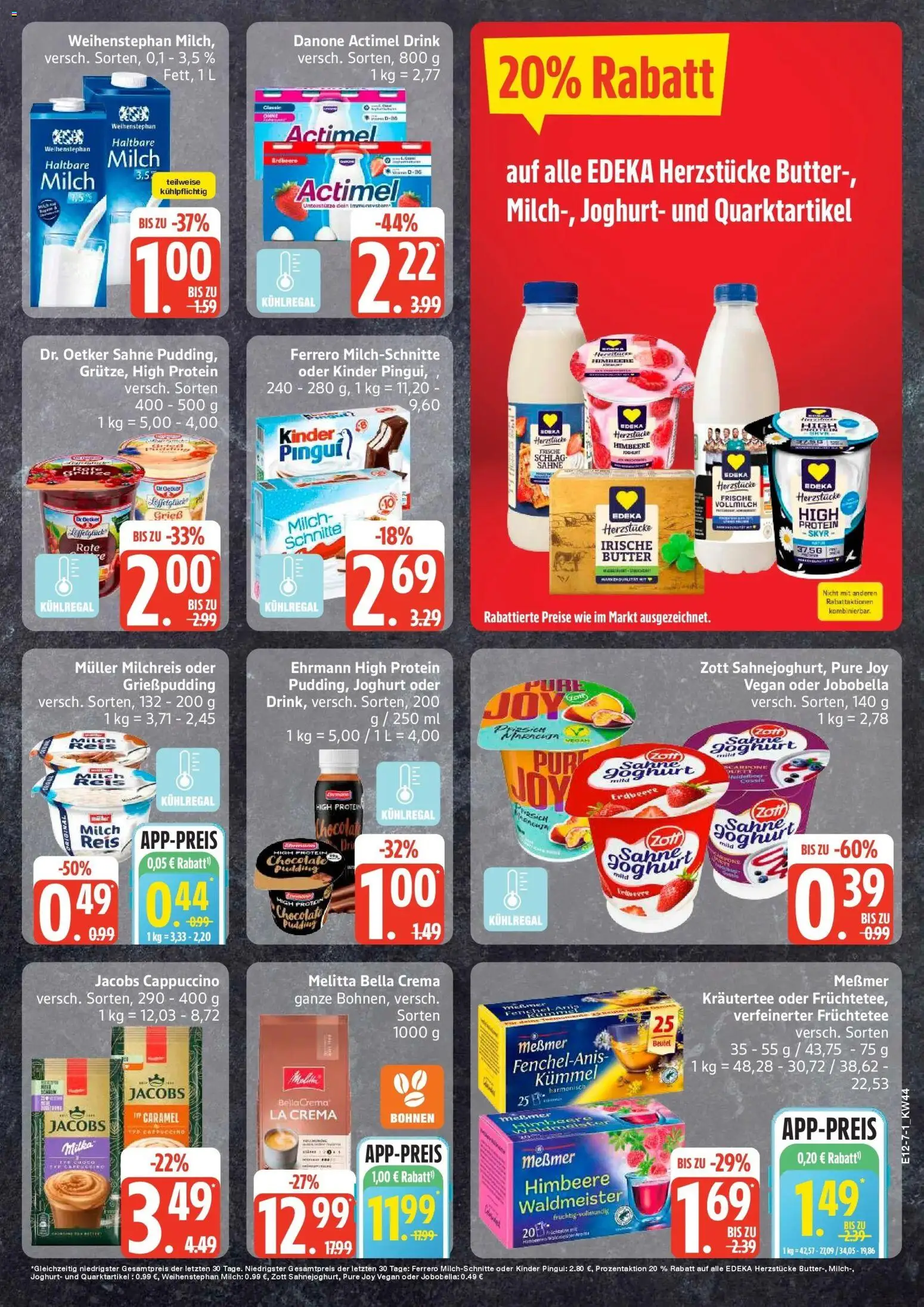 Vorschau von dem Prospekt des Geschäftes Edeka, gültig ab dem 26.10.2026