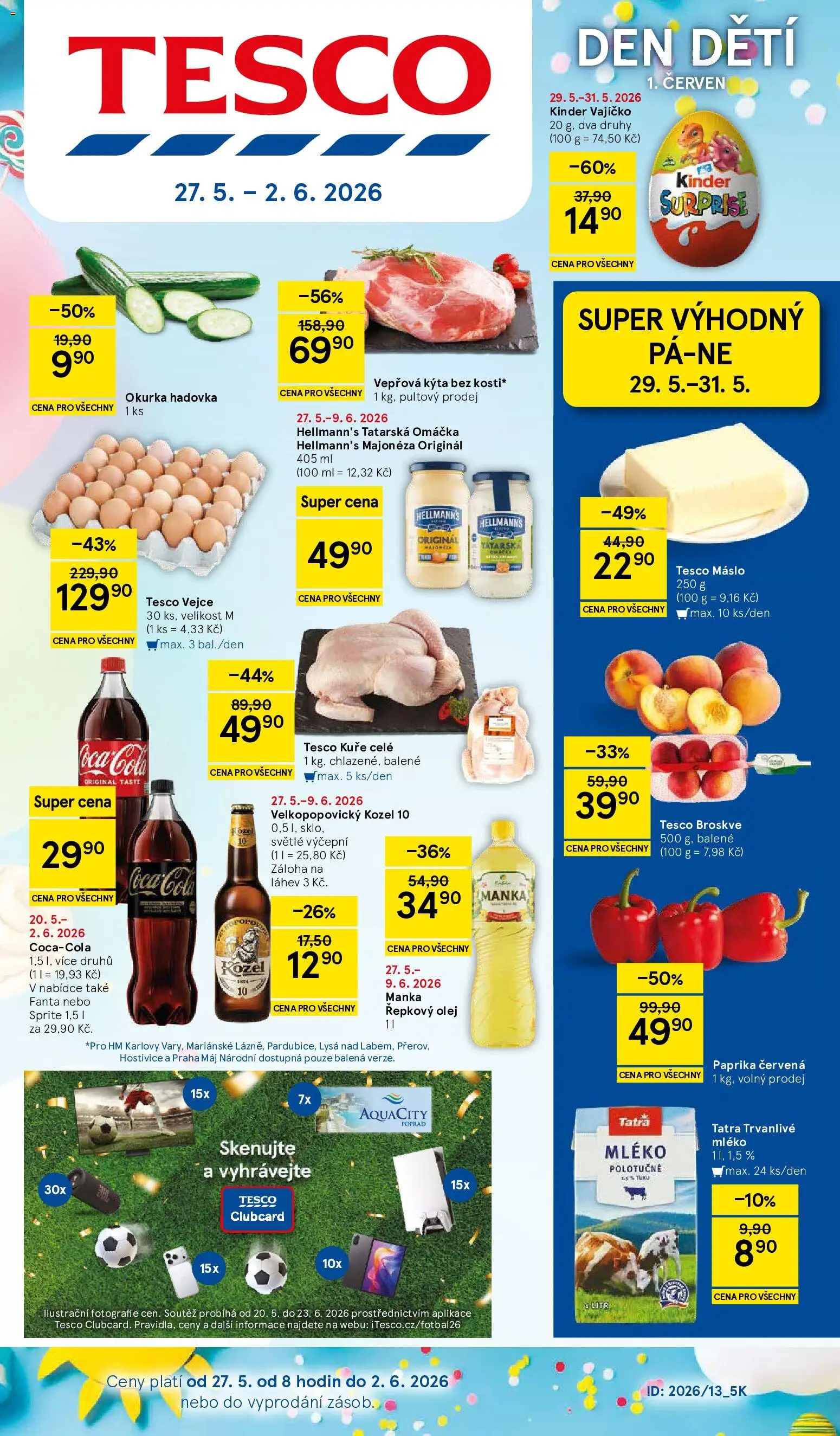 Náhled nabídky: Tesco Tesco leták - Hypermarket platný od 27.05.2026