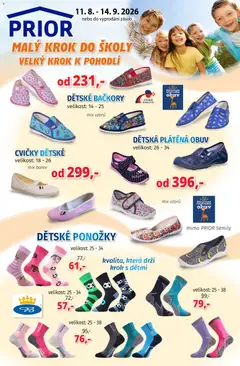 Náhled nabídky: Prior Prior - Akční Nabídka Obuvi platný od 11.08.2026