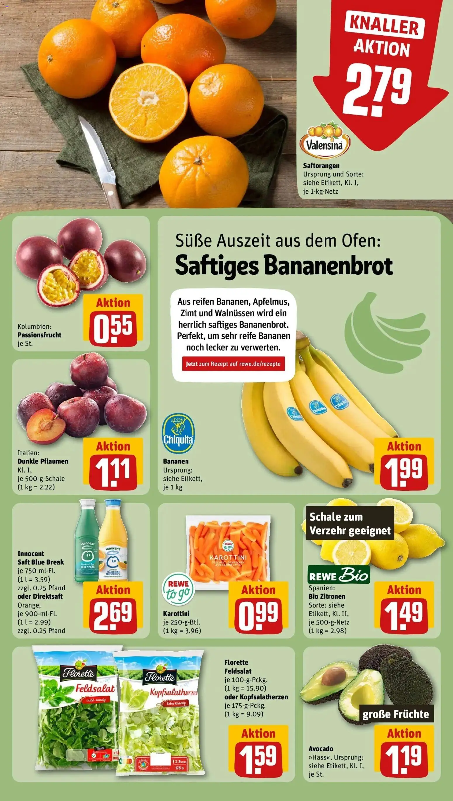 Vorschau von dem Prospekt des Geschäftes Rewe, gültig ab dem 12.10.2026