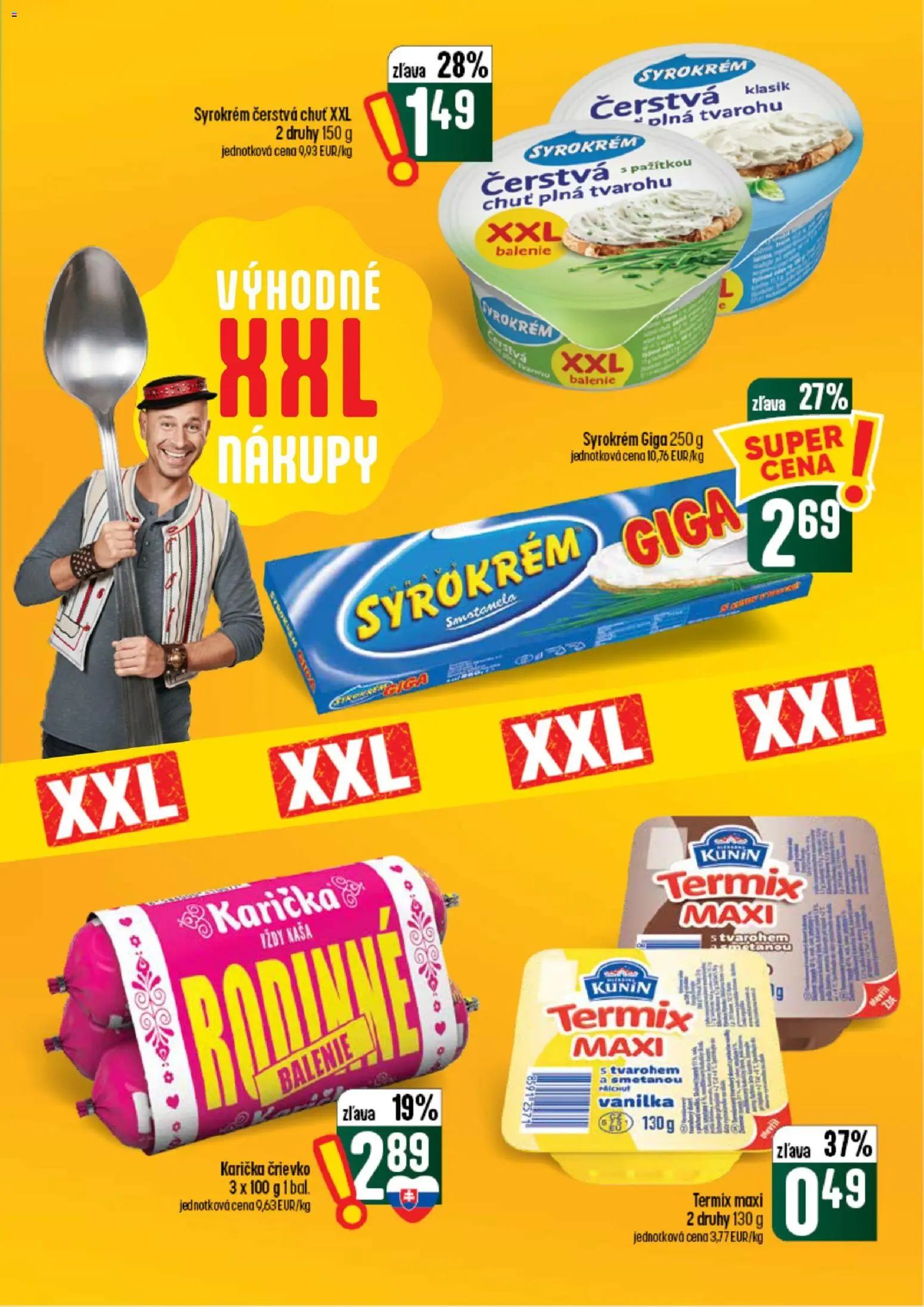 Náhľad COOP Jednota letáku platného od 10.09.2026 - Vanilka, Termix, Kaša