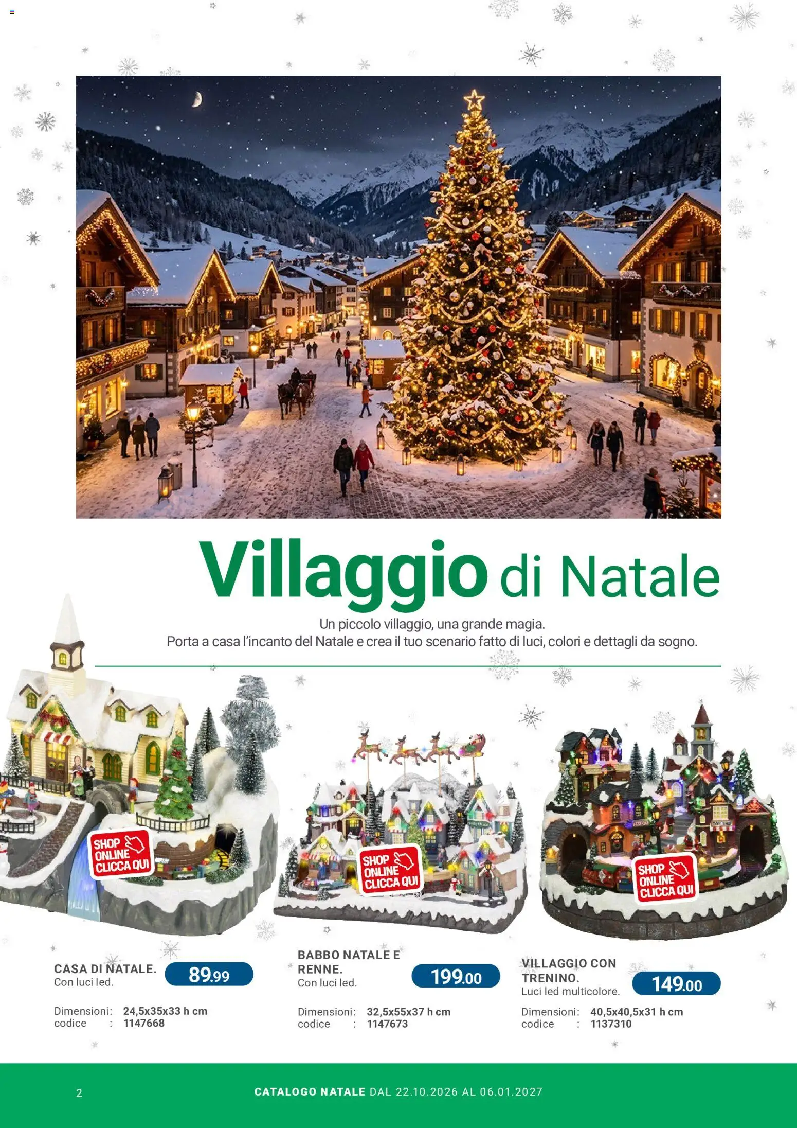 Anteprima dell'opuscolo CFadda volantino Natale dal negozio CFadda valido da 22/10/2026 - Porta