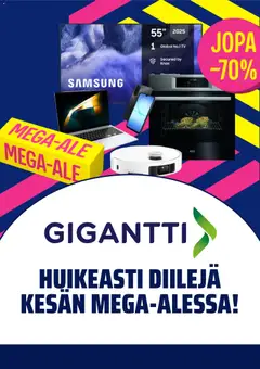 Kaupan Gigantti Gigantti tarjoukset esikatselu, voimassa 13/06/2026