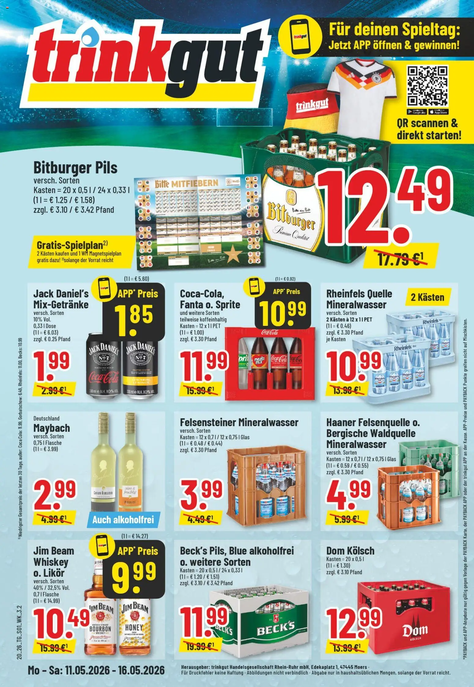 Vorschau von dem Prospekt des Geschäftes Trinkgut, gültig ab dem 11.05.2026