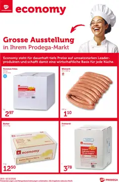 Vorschau des Merkblatts Prodega aktionen Economy vom Shop Prodega gültig von 28.09.2026 bis 10.10.2026