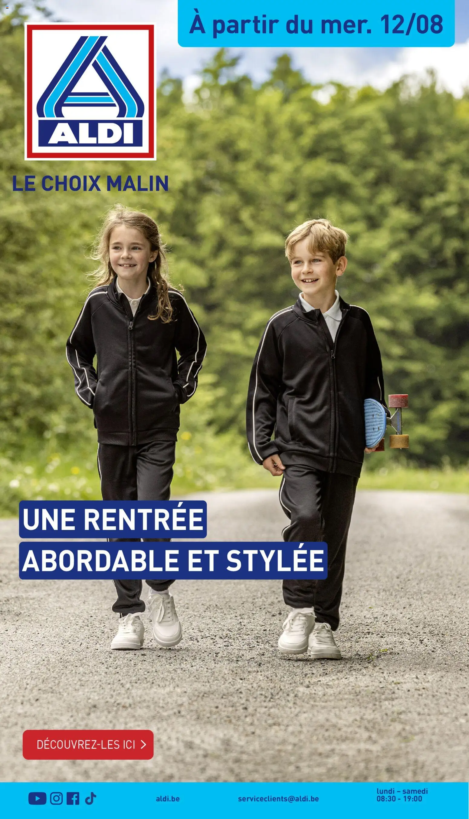 Voorbeeld van Aldi Publicité van winkel Aldi geldig vanaf 10/08/2026