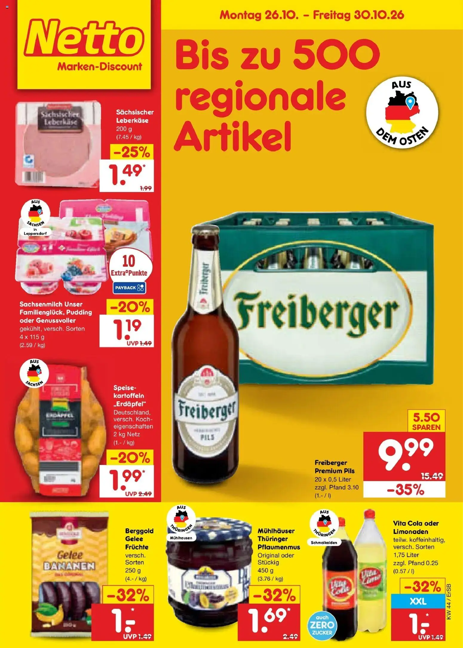 Vorschau von dem Prospekt des Geschäftes Netto Marken-Discount, gültig ab dem 26.10.2026
