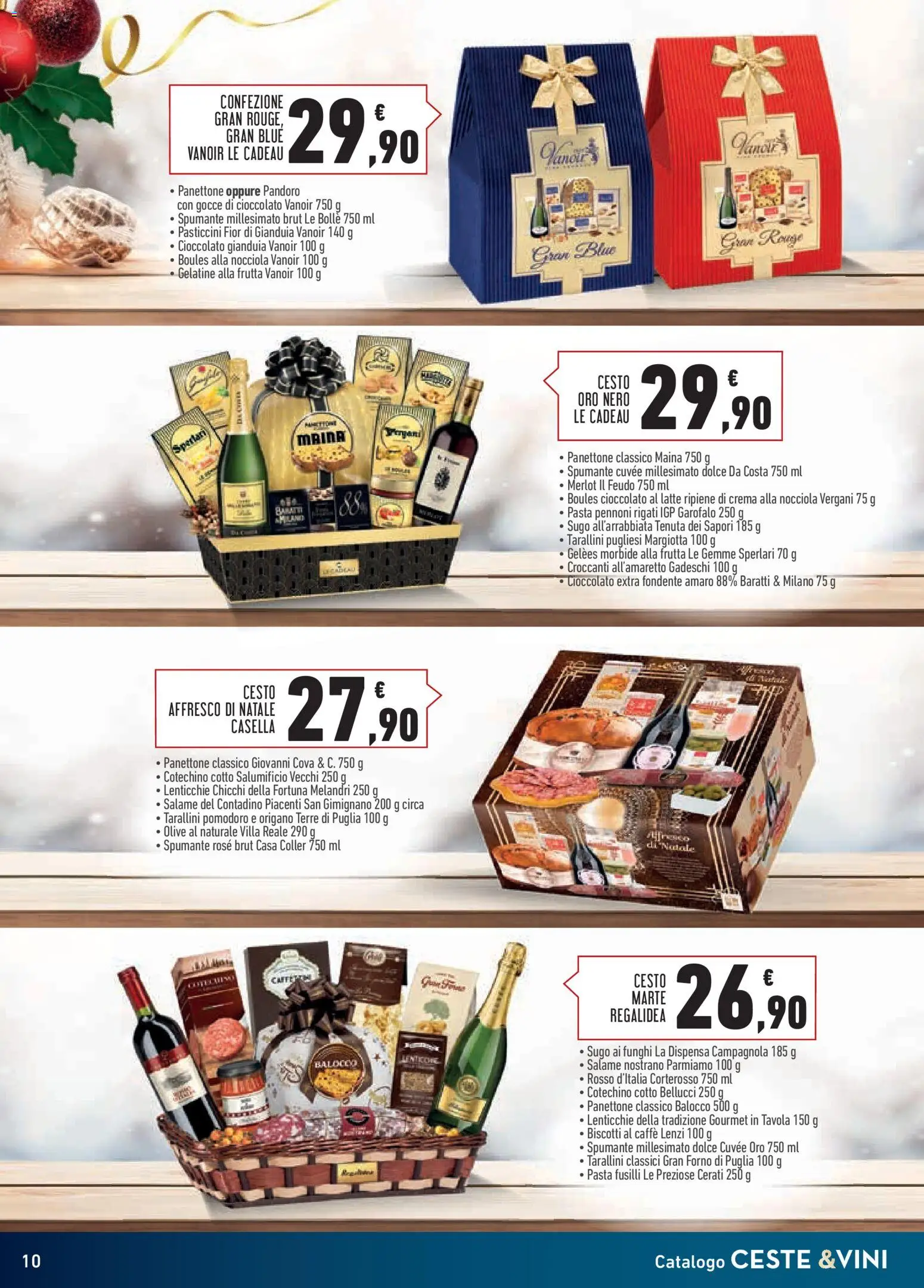 Anteprima dell'opuscolo Conad volantino Superstore Ceste & Vini dal negozio Conad valido da 05/11/2026