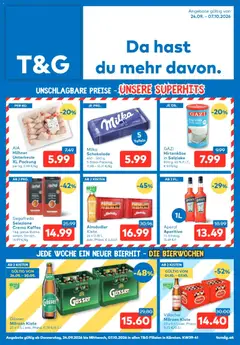 Vorschau der Angebote: T&G T&G Kärnten gültig ab 24.09.2026