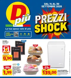 Anteprima dell'opuscolo D Più volantino dal negozio D Più valido da 14/09/2026