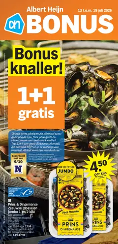 Prévisualisation de Albert Heijn Folder week / de la semaine 29 du magasin Albert Heijn formulaire valide 13/07/2026