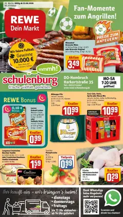 Vorschau von dem Prospekt des Geschäftes Rewe, gültig ab dem 22.06.2026