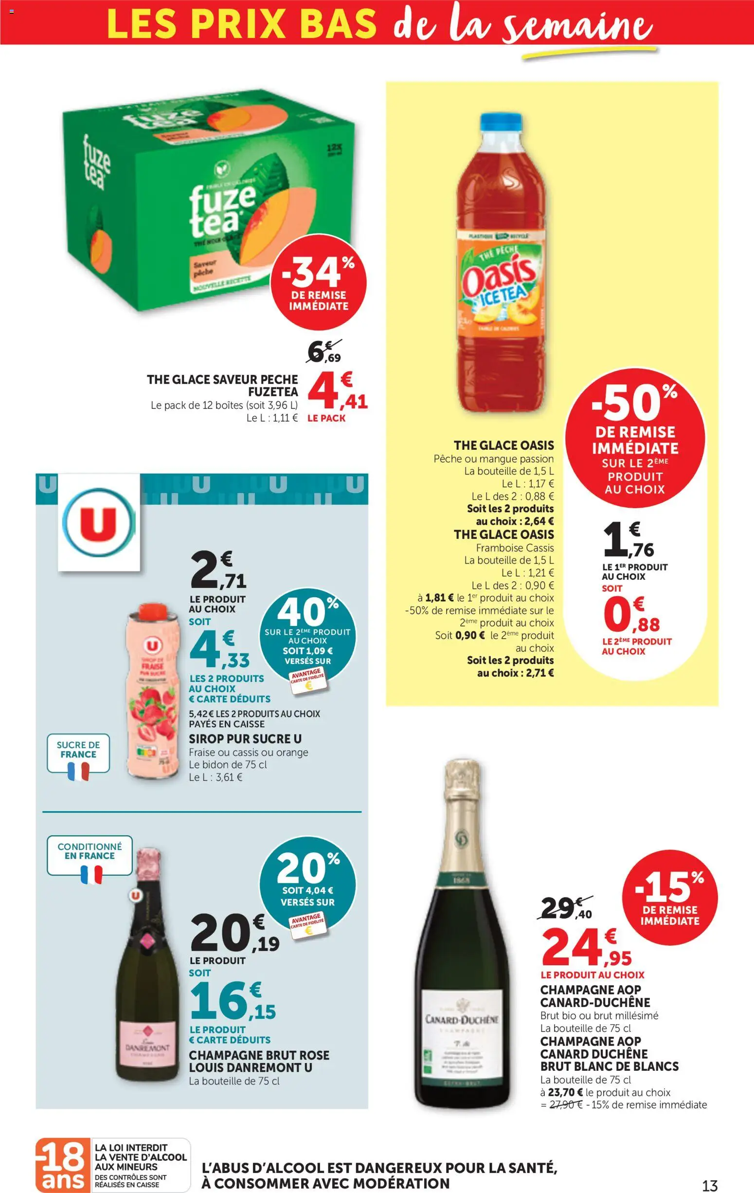 Prévisualisation de bi1 Maxi la beauté à prix bas du magasin bi1 formulaire valide 01/09/2026 - Orange, Cassis, Fraise, Ice tea, Sucre, Framboise, Mangue, Bouteille