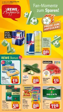 Vorschau von dem Prospekt des Geschäftes Rewe, gültig ab dem 29.06.2026