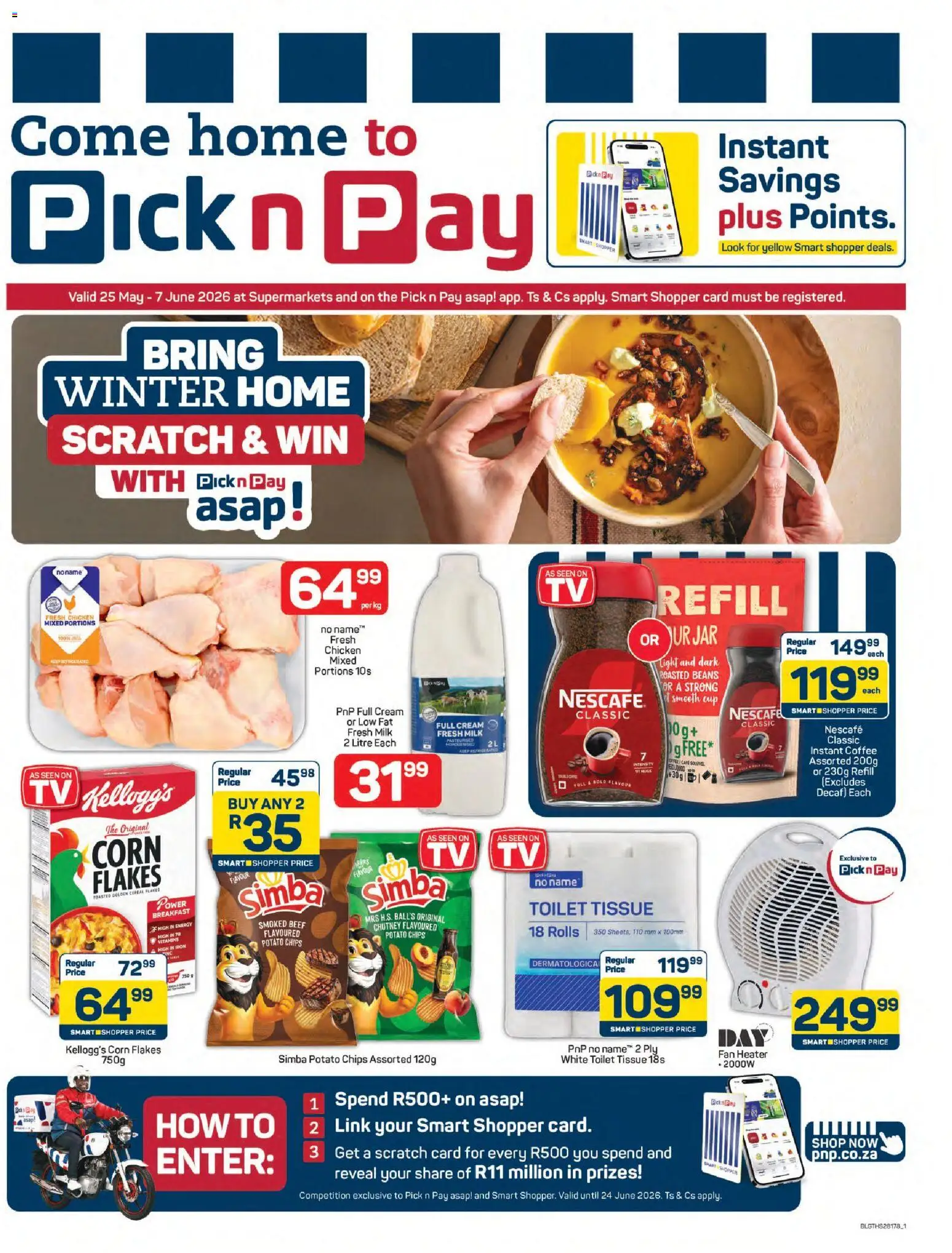 Preview of Pick n Pay flyer valid from 25/05/2026