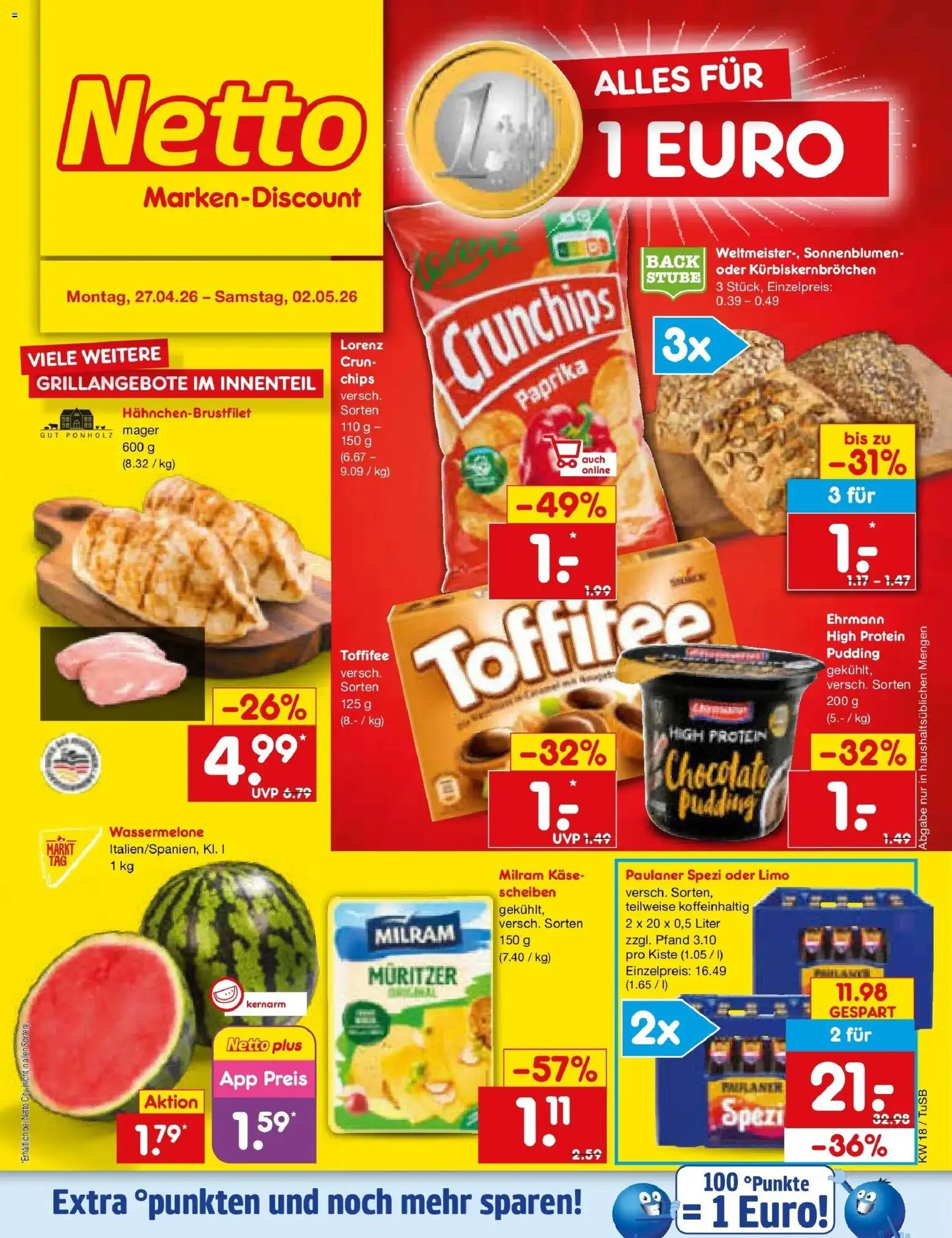 Vorschau von dem Prospekt des Geschäftes Netto Marken-Discount, gültig ab dem 27.04.2026