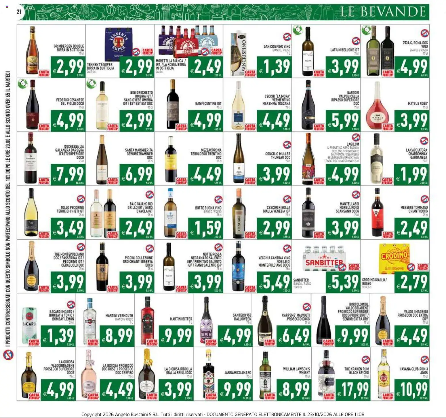 Anteprima dell'opuscolo PIM Supermercati volantino dal negozio PIM Supermercati valido da 23/10/2026