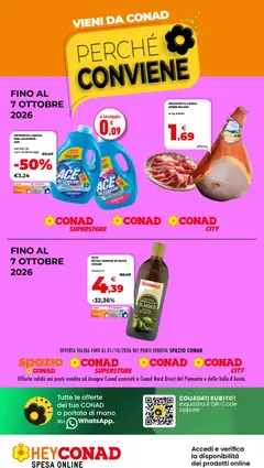 Anteprima dell'opuscolo Conad volantino Perché Conviene Piemonte dal negozio Conad valido da 24/09/2026