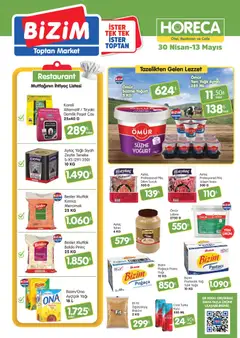 Bizim Toptan Bizim Toptan - Horeca kataloğu 30.04.2026 - Broşürünün önizlemesi