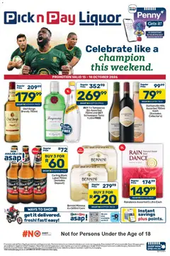 Preview of Pick n Pay flyer valid from 15/10/2026