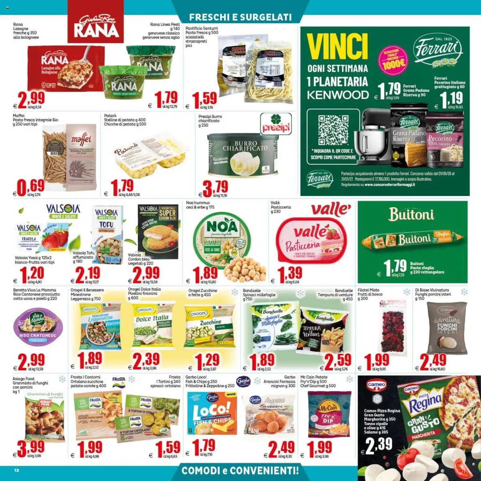 Anteprima dell'opuscolo Elite Supermercati volantino dal negozio Elite Supermercati valido da 04/09/2026 - Pasta sfoglia, Cipolle, Verdure, Uova, Aglio, Burro, Grana Padano, Erbe