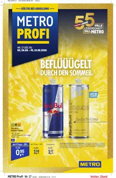 Vorschau der Angebote: Metro Metro angebote Profi gültig ab 06.08.2026