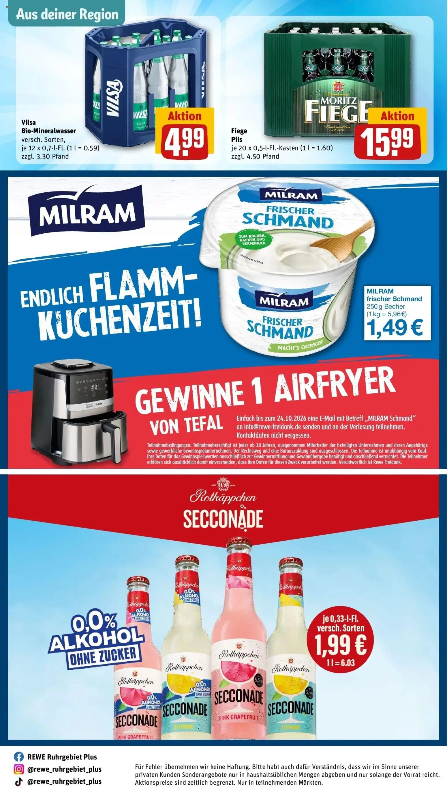 Vorschau von dem Prospekt des Geschäftes Rewe, gültig ab dem 05.10.2026