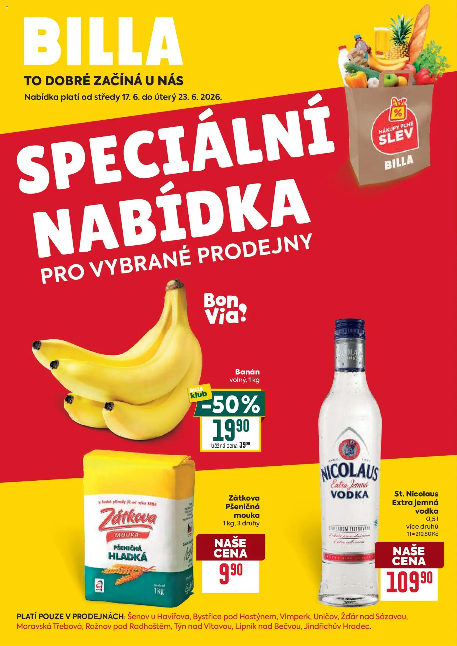 Náhled nabídky: Billa Billa leták - Speciální nabídka platný od 17.06.2026