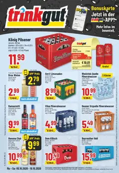 Vorschau von dem Prospekt des Geschäftes Trinkgut, gültig ab dem 05.10.2026