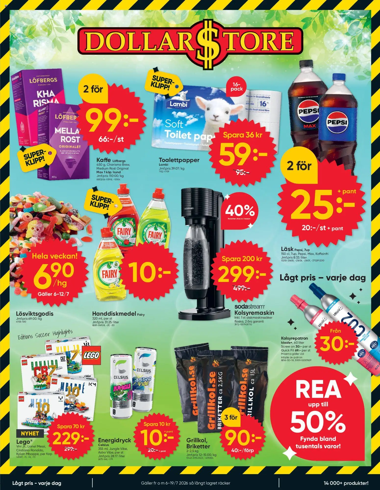 Förhandsgranska reklamblad Dollar Store erbjudanden från butik Dollar Store gäller från 06/07/2026