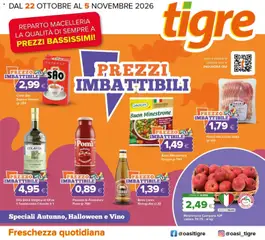 Anteprima dell'opuscolo Tigre volantino dal negozio Tigre valido da 22/10/2026