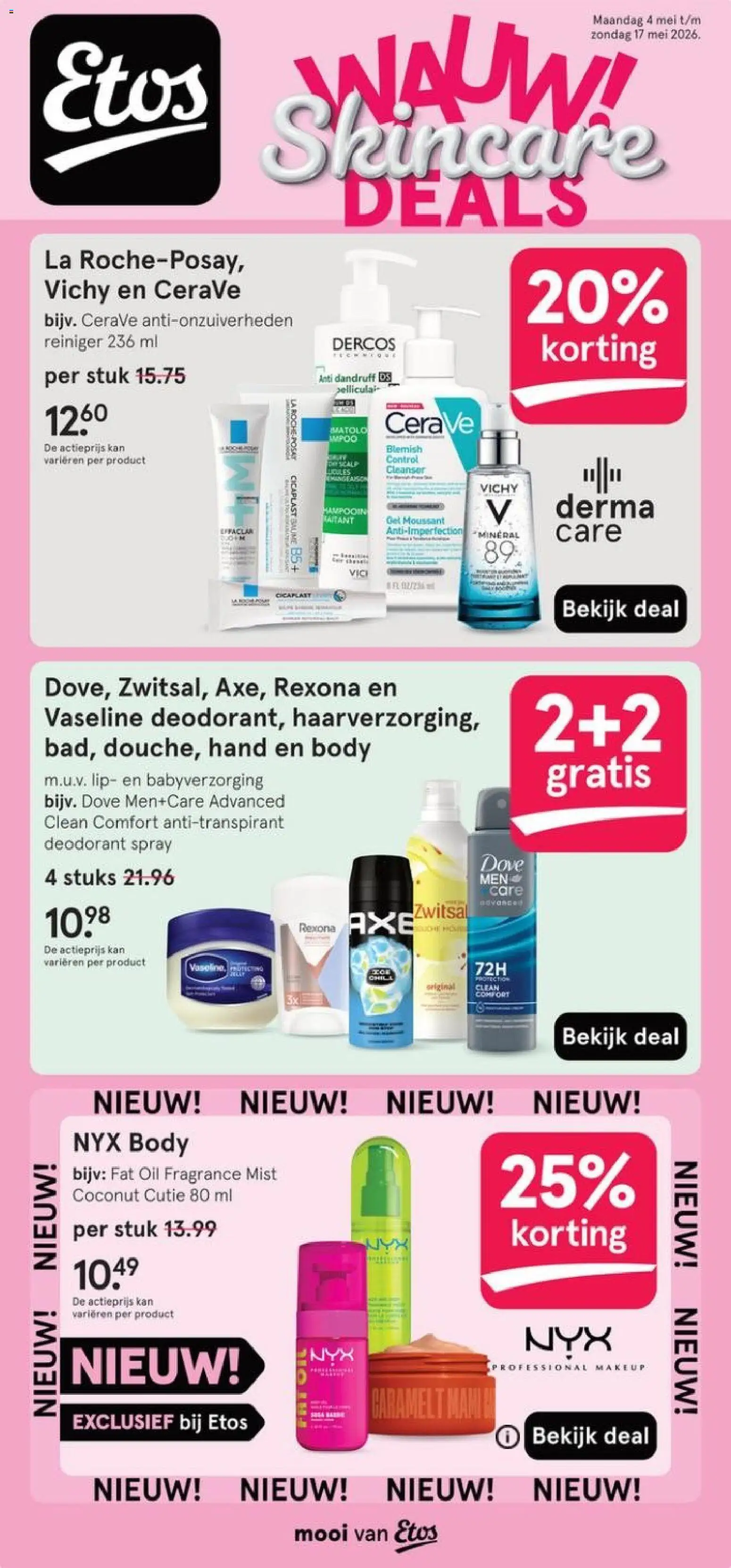 Voorbeeld van Etos folder van winkel Etos geldig vanaf 04-05-2026