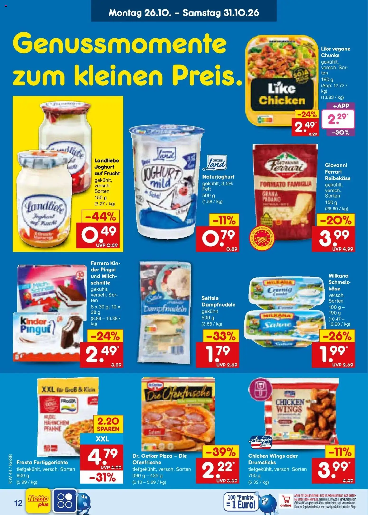 Vorschau von dem Prospekt des Geschäftes Netto Marken-Discount, gültig ab dem 26.10.2026