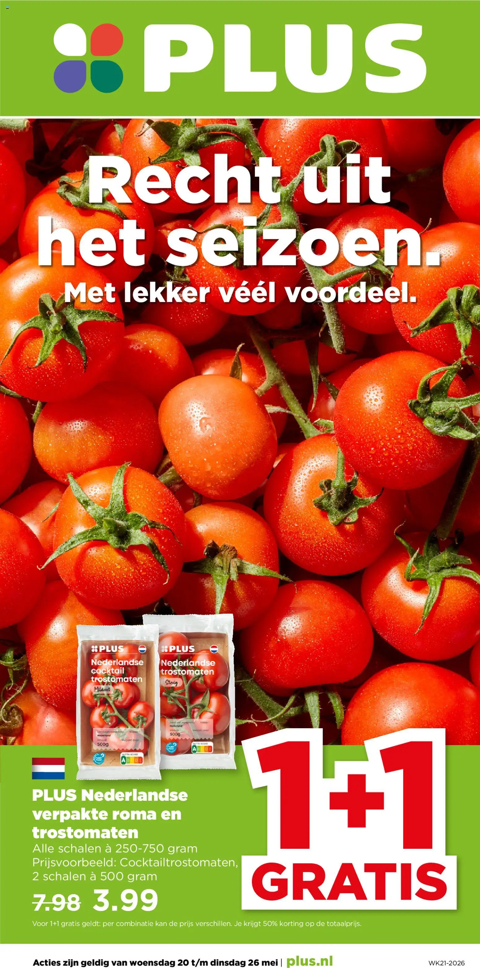 Voorbeeld van Plus folder week 21 van winkel Plus geldig vanaf 20-05-2026