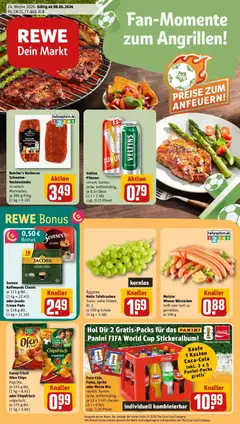 Vorschau von dem Prospekt des Geschäftes Rewe, gültig ab dem 08.06.2026