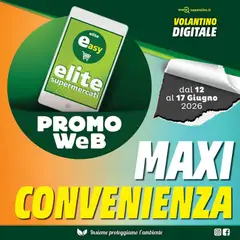 Anteprima dell'opuscolo Elite Supermercati volantino Promo Web dal negozio Elite Supermercati valido da 12/06/2026