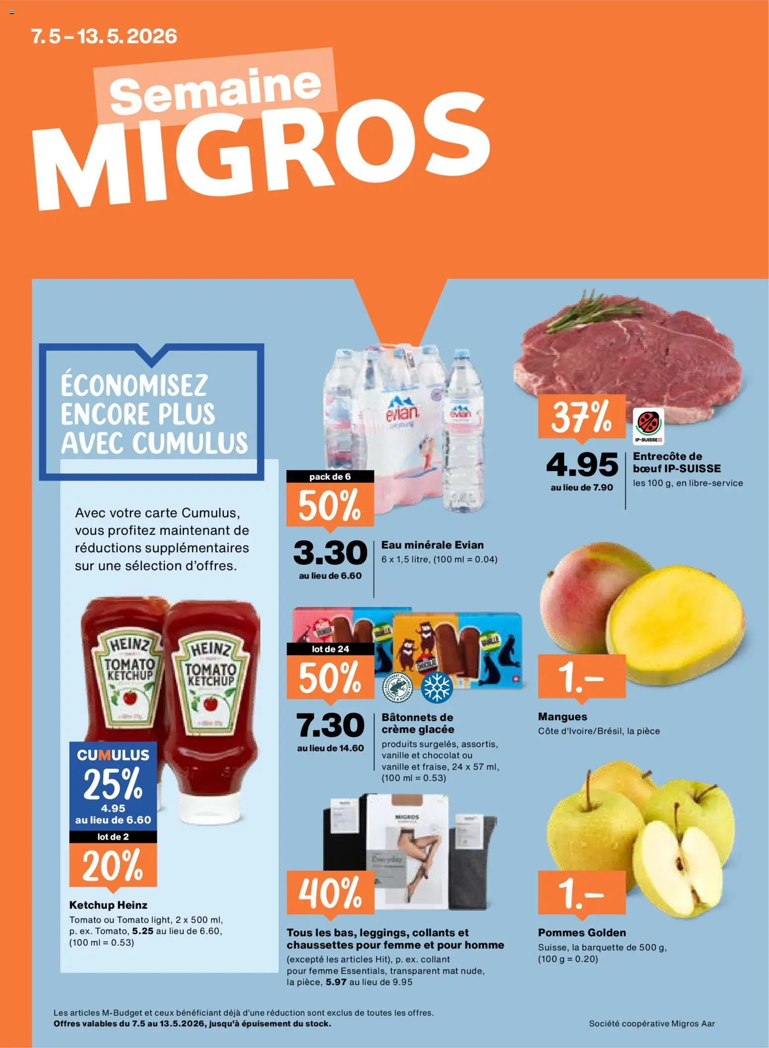 Vorschau des Merkblatts Migros aktionen FR vom Shop Migros gültig von 07.05.2026 bis 13.05.2026