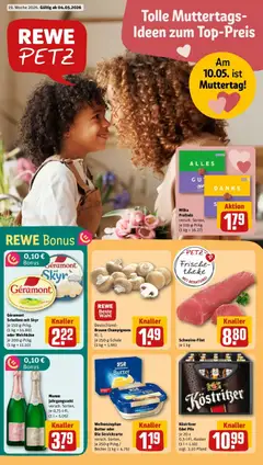 Vorschau von dem Prospekt des Geschäftes Rewe, gültig ab dem 04.05.2026